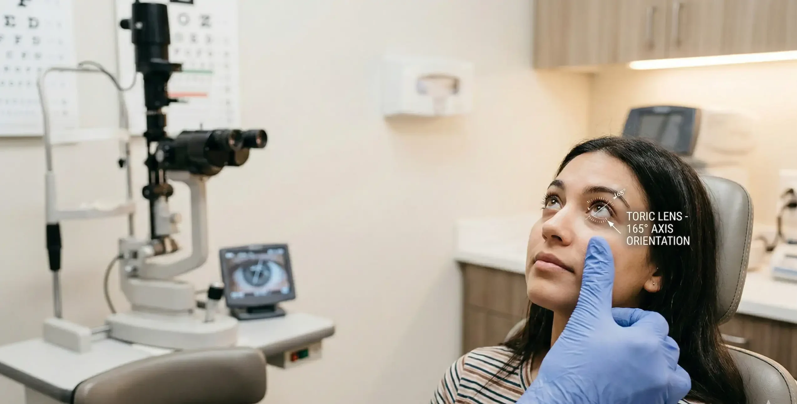 Toric Contact Lens Fitting